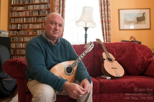 Author, Louis De Bernieres at his home in Norfolk. Louis de Bernieres was born in London in 1954. After graduating in Philosophy from the Victoria University of Manchester, he took a postgraduate certificate in Education at Leicester Polytechnic and passed his MA, with distinction, at the University of London. He has held various jobs: landscape gardener, mechanic, officer cadet at Sandhurst and schoolteacher in both Colombia and England. De BerniresÕ first novel, The War of Don EmmanuelÕs Nether Parts, was published in 1990 and won the Commonwealth Writers Prize, Best First Book Eurasia Region in 1991. The next year, his second book, Seor Vivo and the Coca Lord, won the Commonwealth Writers Prize, Best Book Eurasia Region. His third book, The Troublesome Offspring of Cardinal Guzman, was published in 1992. These works were influenced by de BerniresÕ experiences in Colombia and together make up his ÔLatin American trilogyÕ. Louis de Bernires, who lives in Norfolk, published his first novel in 1990 and was selected by Granta magazine as one of the twenty Best of Young British Novelists in 1993. Since then he has become well known internationally as a writer and his sixth novel, Birds Without Wings, came out in 2004. Captain Corelli's Mandolin (1994), won the Commonwealth Writers' Prize for Best Novel. A Partisan's Daughter 2008, was shortlisted for the Costa Novel Award and his new book, Notwithstanding: English Village Stories, is published in Autumn 2009. As well as writing, he plays the flute, mandolin, clarinet and guitar, and performs regularly with the Antonius Players. He was born in London in 1954. Photograph by Jason Bye Credit Mandatory t: 07966 173 930 e: mail@jasonbye.com w: http://www.jasonbye.com